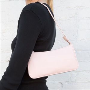 John Galt Pink Shoulder Bag